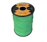 Nylon Parachute Cord 4mm 30m Roll Solid Color | Solid color options, white to black, UV resistant, free spool, outdoor durable(G)