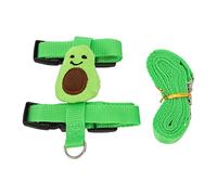 Nylon Pet Harness & Leash Set | Adjustable Chest Strap for Rabbits/Chinchillas | Escape - Discouraging Design with Metal Buckle | Comfortable for Outdoor Walking (M)