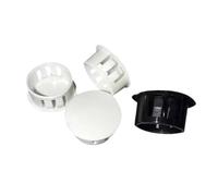 Nylon Plastic Round Hole Plug, Sealing Steel Pipe Hole Cover 40mm50mm60mm70mm75mm45mm(White,75mm)
