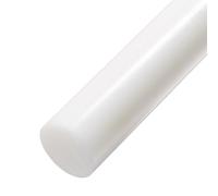 Nylon Plastic Round Rod PA6 Engineering White 130-160mm x 500mm(Diameter 140mm)