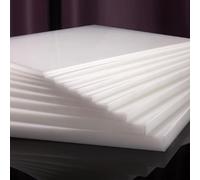 Nylon Plastic Sheets, 2-20 Mm Thick Sheet, High Strength Polyamide Board For Industrial, Diy Applications(500 * 500 * 4mm)