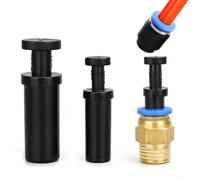 Nylon Pneumatic Blanking Hose Tube Push Fit Connector 416mm for Air Line Use, Designed to Resist Pressure and Maintain Tight Connections (12MM)