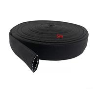 Nylon Protective Sleeve for Oil Pipes Flame Retardant Qualification for Use with Hydraulic Systems in Fabrication and Repair Shops (56MM)