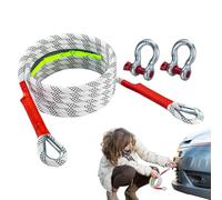 Nylon Recovery Rope - Tow Recovery Strap, Tow Strap Recovery | High Strength Tow Strap Trailer Rope, 2 Steel Release Buckle Recovery Rope, Professional Rope Kit for Sand Snow Groove