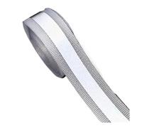 Nylon Reflective Ribbon, Reflective Grosgrain Ribbon 5 Yards 20mm Multicolor for Sewing(Color-01)