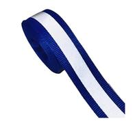 Nylon Reflective Ribbon, Reflective Grosgrain Ribbon 5 Yards 20mm Multicolor for Sewing(Color-05)