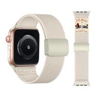 Nylon Replacement Compatible with Apple Watch Bands 38mm 40mm 41mm 42mm 44mm 45mm 46mm 49mm Women Soft Stretchy cute dog pattern Bands for magnetic iWatch Ultra/Ultra 2/3 Series10 9 8 7 SE 6 5 4 3 2 1