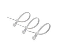 Nylon Reusable Cable Zip Ties 100/200pcs Screw Hole Cable House Decoration Tools Head Ties I7A5 Fasten Fixing Cable Buckles Wire Rivet with Cable Zipper Ties mounts Buckles Cable Zip Wire Zipp