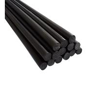 Nylon Rod 20PCS PA6 Nylon Plastic Welding Rods 1 Meter Long Diameter 3mm