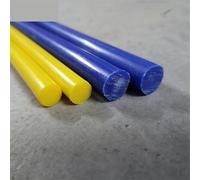 Nylon Rod 3-5PC Colorful Nylon Rod 3-30mm Yellow Red Blue Green White Black Solid Plastic Stick Length 300 250 200mm(3PC White 300mm,Diameter 4mm)