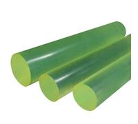 Nylon Rod 500mm Length PU Sticks Polyurethane Rod Stick Dia 4mm-55mm(Dia. 15mm)