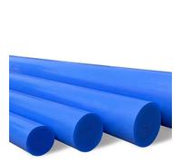 Nylon Rod Length 500mm Blue PA6 Nylon Bar Round Solid Plastic Rod(20mm 1pc)