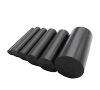 Nylon rod PA6 Nylon Plastic Round Rods Bars(20x500mm 1pc)
