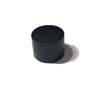 Nylon Rod PA6 Nylon Rod Solid Plastic Wear-resistant Processing Zero Cut 100-500mm Plate Circular(Black,60x50mm)