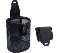 Nylon Roll-Up Mesh Dump Pouch Magazine Storage Mini Foldable Net Pocket E.DC Tactical Outdoor Sport Camping Hunting (Black)