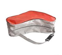 Nylon Roller Skate Bag Large Capacity Lightweight(Red)