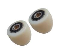 Nylon Rollers forwith Bearings80mm Nylon Load Wheels for Smooth Operation on Various Surfaces Ideal for HeavyDuty Cart Applications.