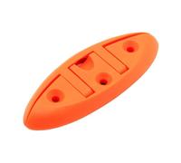 Nylon Rope Cleat - Five Inch Dock Holder, Folding Up Kayak Mount | Heavy Duty Marine Accessory, Multifunctional Fastening Hardware for Yacht Kayak and Small Vessels Offering Secure Stability