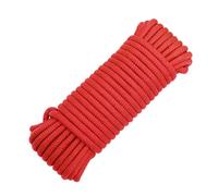 Nylon Rope Multipurpose Camping Rope,All Purpose Rope 30M(96FT) Multifunctional Braided Polyester Rope Outdoor Gear Tent Rope for Camping, Bundling, DIY, Tie Pull Swing Climb Knot etc (2mm, Red)
