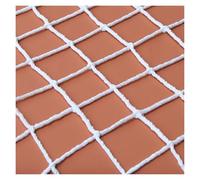 Nylon Rope Safe Net, Outdoor Fence Protective Netting Outdoor Terrace Decoration for Balcony, Garden, Stairs, Fence, White(3x8m/9.84x26.24ft)