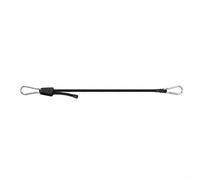 Nylon Rubber Volleyball Net Rope 100cm with Snap Hook(1Pcs)