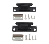 Nylon RV Drawer Retainer Catch 67mm with Screws(Black)
