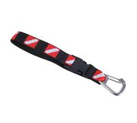 Nylon Scubas Diving Lanyard Strap With Webbings Strap & Quickly Release Buckles Scubas Lanyard Clip AntiLost Lanyard Nylon Scubas Diving Lanyard Strap For Underwater Diving Cameras And Lights