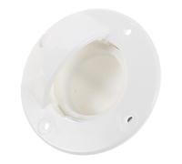 Nylon Scupper Drain Valve for Boat Baitwell Leakproof White