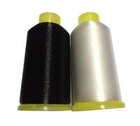 Nylon Sewing Thread 2pcs 0.1mm Mono-Filament Invisible Thread Quilting (White+Black) Sewing Nylon Invisible Quilting Bobbin