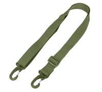 Nylon Shoulder Strap - Adjustable Length from 75 to 135 cm, Messenger Bag Replacement 2.5 cm Width, Option Green Grey Black Brown, Removable Hook Buckle Closure, Belt Bottle Holder