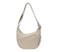 Nylon Sling Bag, Lightweight Build, 30x24x6cm, Crescent Hobo Purse, Multi-Pocket Shoulder, Adjustable Strap, For Women, Girls, Travel, School, Office, Shopping, Outdoor, Daily Use