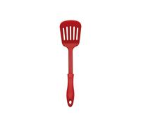 Nylon Slotted Turner Spatula Red Anti-Scratch
