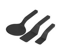 Nylon Spatula Set 3Pcs Non Stick Kitchen Utensils Beveled Edge Spatulas for Frying Eggs Pancakes Muffins Breads Durable Heat Resistant Cooking Tools