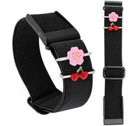 Nylon Sport Band Compatible with Whoop 5.0 One/Peak/Life MG,Adjustable Elastic Nylon Wristband with Charms Accessories for Whoop Band 5.0 Activity Tracker Band