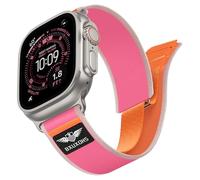 Nylon Sport Band for Apple Watch Bands 38mm 40mm 41mm 42mm for Men Women, Stretchy Soft Breathable Wristband Rugged Adjustable Strap for iWatch Series 11/10/9/8/7/6/5/4/3/SE 3/SE 2/SE