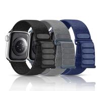 Nylon Sport Bands Compatible with Apple Watch Bands 38mm 40mm 41mm 42mm 44mm 45mm 46mm 49mm, Breathable Braided Fabric for iWatch SE Ultra Series 11 10 9