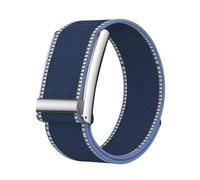 Nylon Sport Bands Compatible with Whoop 5.0 One/Peak/Life Straps, Adjustable Waterproof Breathable Replacement Wristbands Band for Whoop Band 5.0(Not Compatible with Gen 4) (Blue)