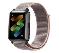 Nylon Sport Loop Band Compatible with Apple Watch Bands 38mm 40mm 41mm, Women Men Velcro Elastic Straps for iWatch Series 7 6 5 4 3 2 1 SE, Pink Sand