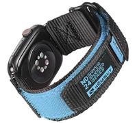 Nylon Sport Loop Band for Big Wrists Compatible with Apple Watch, XL Extra Long Adjustable Hook & Loop Strap Sweatproof Workout Gym Band Compatible with iWatch Series 11/10/9/8/7/6/5/4/3/2/1 & Ultra 3