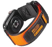 Nylon Sport Loop Band for Big Wrists Compatible with Apple Watch, XL Extra Long Adjustable Strap Lightweight Workout Band Compatible with iWatch Series 11/10/9/8/7/6/5/4/3/2/1 & Ultra 3/2/1 & SE 3/2/1