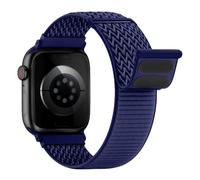 Nylon Sport Loop Bands for Apple Watch Strap 40mm 44mm 38mm 41mm 42mm 44mm 46mm 49mm Women Men, Soft Breathable Bracelet for Apple Watch Strap Series 11 10 9 8 7 6 5 4 3 2 Ultra SE 3/2/1, 04-Midnight