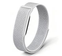 Nylon Sport Replacement Strap Compatible with Google Fitbit Air (White)