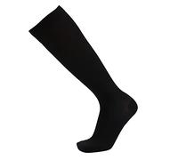 Nylon Stocking Compression Socks Color Long Unisex Women Socks 1Pair Men Leg Socks Fishnet Stockings plus (Black, L)