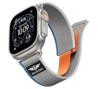 Nylon Strap Compatible with Apple Watch Ultra 3/2 49mm 46mm 45mm 44mm 42mm, Sport Trail Loop Stretchy Fabric Replacement Band Adjustable Design for iWatch Series 11/10/9/8/7/6/5/4/3/SE/Ultra