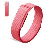 Nylon strap compatible with Google Fitbit Air, breathable woven sports circle replacement strap, with stainless steel buckle, soft adjustable, sweat resistant for both men and women, non original，d