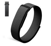 Nylon strap compatible with Google Fitbit Air, breathable woven sports circle replacement strap, with stainless steel buckle, soft adjustable, sweat resistant for both men and women, non original，a
