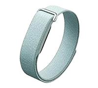 Nylon strap compatible with Google Fitbit Air, breathable woven sports circle replacement strap, with stainless steel buckle, soft adjustable, sweat resistant for both men and women, non original，e
