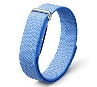 Nylon Strap Compatible with Google Fitbit Air (Stainless Steel, Blue)