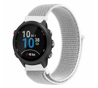 Nylon Strap for Garmin Forerunner 55/245/645 Music Watch Band, 20mm Quick Release Replacement Strap for Garmin Vivomove HR/Instinct 2S/Fenxi 7S (Grey)