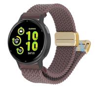 Nylon Strap for Garmin Vivoactive 4S, 18mm Braided Nylon Magnetic Buckle Elasticated Nylon Strap for Garmin Venu 3S/ Venu 2S/ Vivomove 3S/ Forerunner 255S /Forerunner 265S /Huawei Watch GT 5 41mm